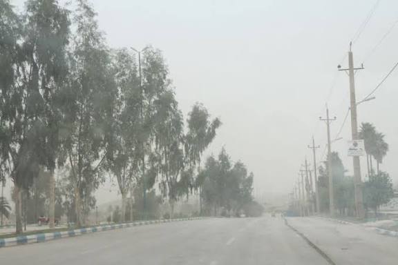 هشدار سطح نارنجی هواشناسی خوزستان برای خیزش گردوخاک هشدار سطح نارنجی هواشناسی خوزستان برای خیزش گردوخاک