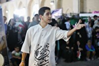اجرای نمایش خیابانی «برای ایران» در یزد 