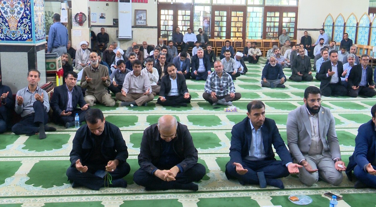 برگزاری مراسم چهلم وزیر اطلاعات در بندرعباس