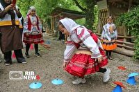 همایش پیاده روی خانوادگی و اجرای بازی‌های بومی و محلی در شیروان 