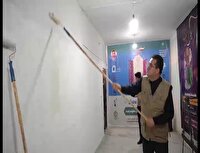 شاداب سازی مدارس مناطق کم برخوردار در خراسان شمالی