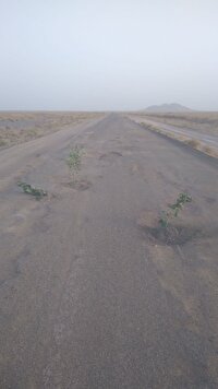 گلایه ساکنین نهبندان خراسان جنوبی از وضعیت جاده روستای رومه