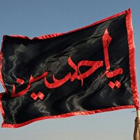 علمی به رنگ وحدت؛ پرچم ایران بر فراز آیین سنتی علم‌بندی خورمیز علیا