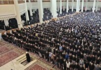 اقامه نماز ظهر عاشورا در حرم مطهر حضرت شاهچراغ (ع)